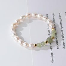 Natural Freshwater Pearl & Hetian Jade Bracelet – Elegance in Every Detail