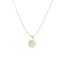 Titanium steel simple temperament baroque pearl necklace jewelry