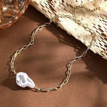 Singularly Captivating Baroque Pearl Chunky Necklace - Baroqueluck