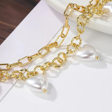 Four Hearts of Fortune Layered Gold Bracelet - Baroqueluck