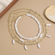 Set of Three Delicate Baroque Pearl Layering Necklaces - Baroqueluck