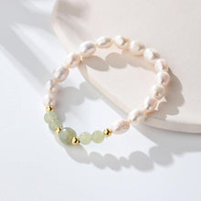 Natural Freshwater Pearl & Hetian Jade Bracelet – Elegance in Every Detail