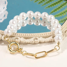 Lucky Sailor Knot Pearl Bracelet - Baroqueluck