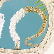 Dual Luck Gold Chain & Pearl Bracelet - Baroqueluck