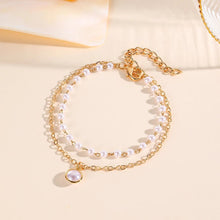 Singularly Blessed Baroque Pearl Layered Bracelet Set - Baroqueluck