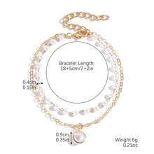 Singularly Blessed Baroque Pearl Layered Bracelet Set - Baroqueluck